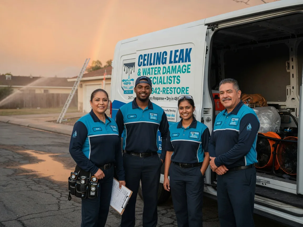 Ceiling Leak Cleanup company in Hometown, WV